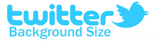 Twitter Background Size