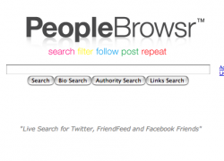 PRM.PeopleBrowsr – A tactical tool to manage your personal relationships online